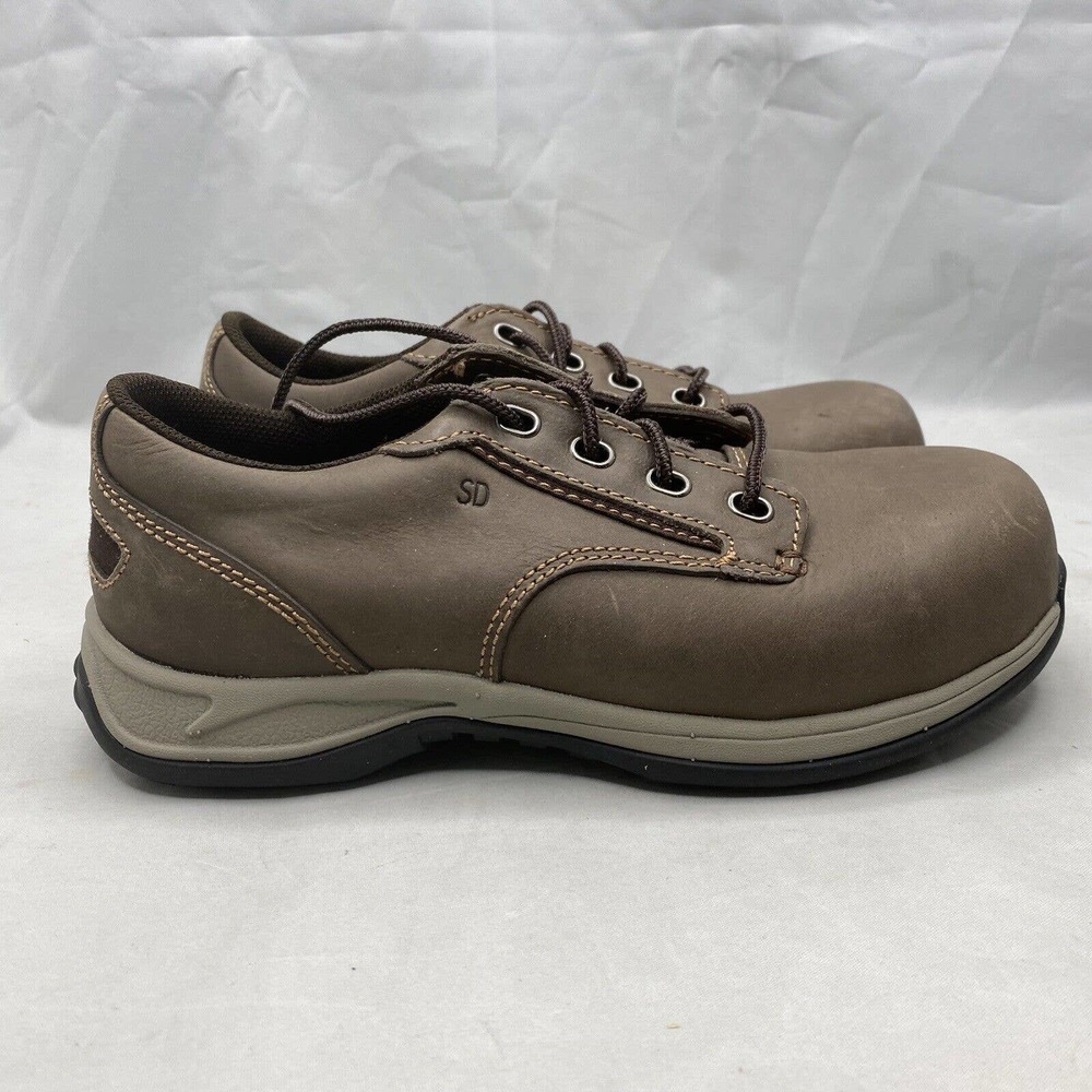 RED WING Women's ComfortPro Oxford Safety Toe Work Shoes 2309 Brown Size US 5
